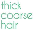 hair solutions for thick hair