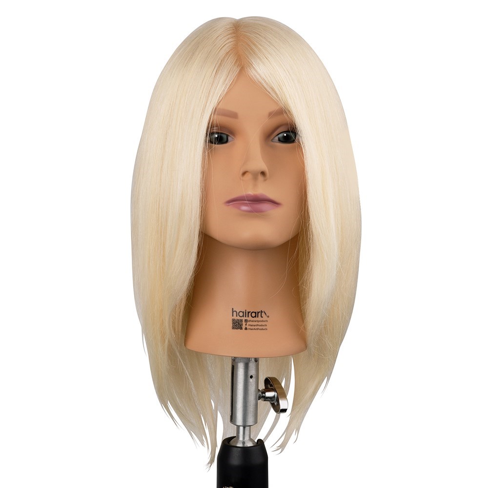 Premium Emma 100% Human Hair Mannequin Head