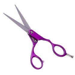 Iceman 6.5 Cool Blue Scissors - Hand Honed Blades - Home Hairdresser