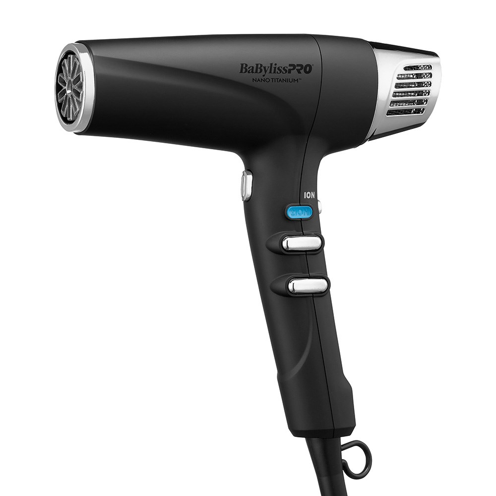 BaBylissPRO Nano Titanium Dual Ionic Hair Dryer i glamour