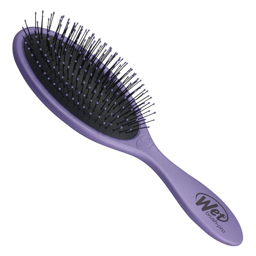 The Wet Brush Detangling Hair Brush Metallic Purple - i ...