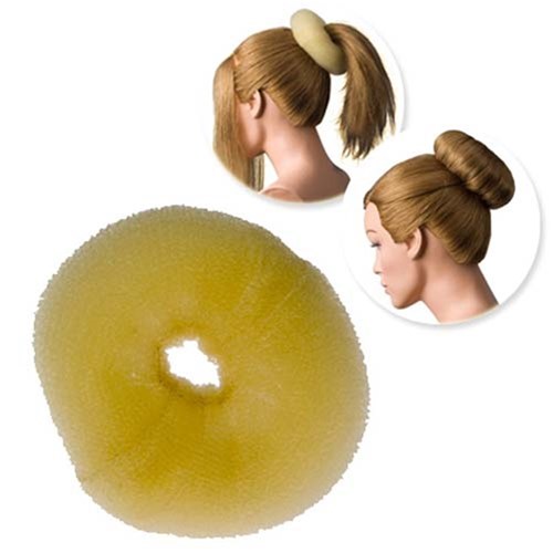 Blonde hair fashion donut