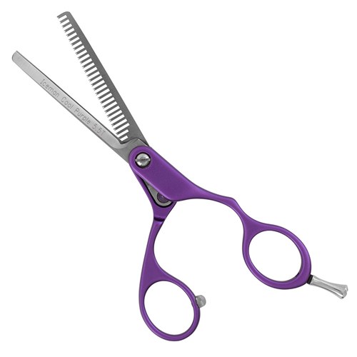 Iceman Cool Purple 5.5 Scissor - Hand Honed Blades