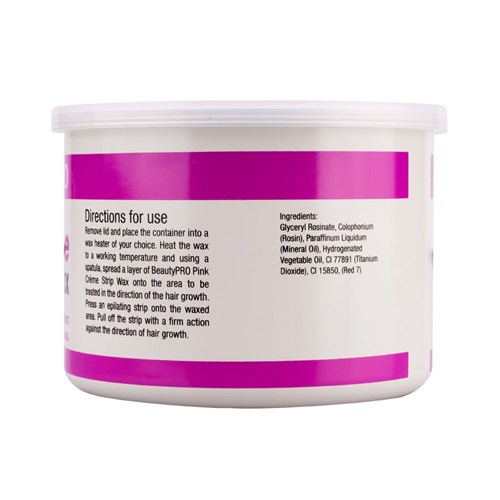 BeautyPRO Pink Creme Strip Wax - 425g - i-glamour.com