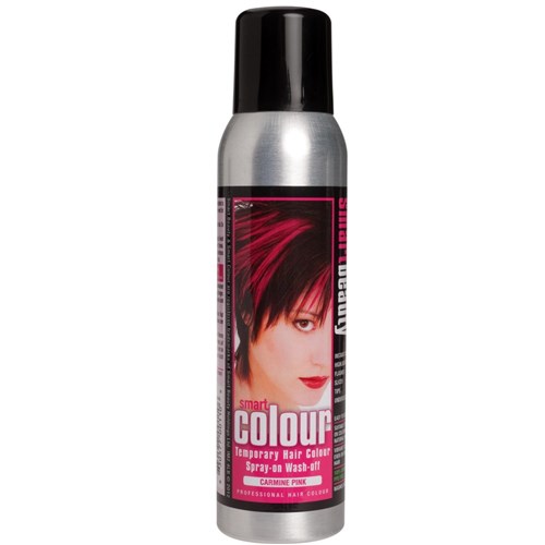 Smart Colour Carmine Pink Temporary Colour Hair Spray 150ml I